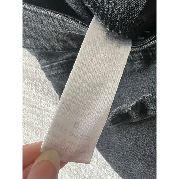 Democracy Black Distressed Stretchy Skinny Jeans - 6 - Picture 4 of 8